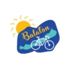 Kép 3/4 - Kék Balaton | bicikli mintás kislány póló
