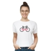 Kép 1/4 - Balaton | bicikli mintás női póló