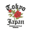 Kép 2/5 - Japán rózsa | grafikás női hosszúujjú felső