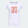 Kép 3/5 - Tokyo letter  | grafikás női póló