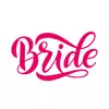 Kép 2/7 - Bride | grafikás lánybúcsús női pamutpóló