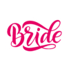 Kép 2/7 - Bride | grafikás lánybúcsús női pamutpóló