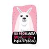 Kép 2/7 - No problama- getting merried | grafikás lánybúcsús női pamutpóló