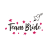 Kép 2/7 - Team Bride&Stars | grafikás lánybúcsús női pamutpóló