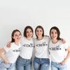 Kép 6/7 - I do crew | grafikás lánybúcsús női pamutpóló