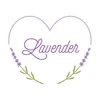 Kép 1/4 - Lavander SZÍV | grafikás női pamutpóló
