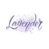 Kép 1/4 - Lavender paca | grafikás női pamutpóló