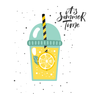 Kép 2/4 - Limonádé - summer time | grafikás lány pamutpóló