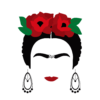 Kép 2/4 - Rózsás Frida | grafikás női pamutpóló