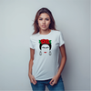 Kép 3/4 - Rózsás Frida | grafikás női pamutpóló