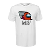 Kép 1/3 - WHERE? | mintás Among us férfi póló