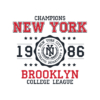 Kép 3/5 - New York Champions | university stílusú férfi póló