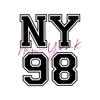 Kép 3/9 - NY 98 |university stílusú női póló