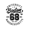 Kép 3/10 - Boston 68  |university stílusú női póló