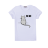 Kép 3/4 - Durcás macska | grafikás fiú pamut póló