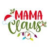 Kép 2/3 - Mama Claus | grafikás női póló