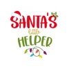 Kép 2/3 - Santa's little helper | grafikás fiú pamut póló