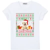 Kép 1/3 - Golden Christmas | grafikás férfi pamutpóló