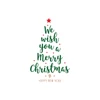 Kép 3/5 - We wish you a Merry Christmas | grafikás vászontáska