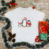 Kép 1/5 - Pingvincsalád karácsonya | grafikás fiú pamut póló