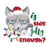 Kép 4/8 - Is this jolly enough? | grafikás női póló