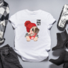 Kép 2/6 - Merry pug party | grafikás női póló