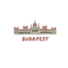 Kép 2/3 - Parlament 2 | Budapest grafikás férfi póló