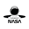 Kép 2/4 - ASTRA IN NASA | grafikás lány pamutpóló