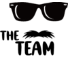 Kép 2/4 - THE TEAM napszemüveges | grafikás férfi póló