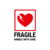 Kép 4/6 - Fagile- handel with care | grafikás páros pamutpóló