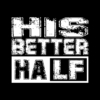 Kép 3/8 - His/ Her better half | grafikás páros pamutpóló