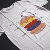 Kép 2/4 - Hamburger | grafikás férfi pamutpóló