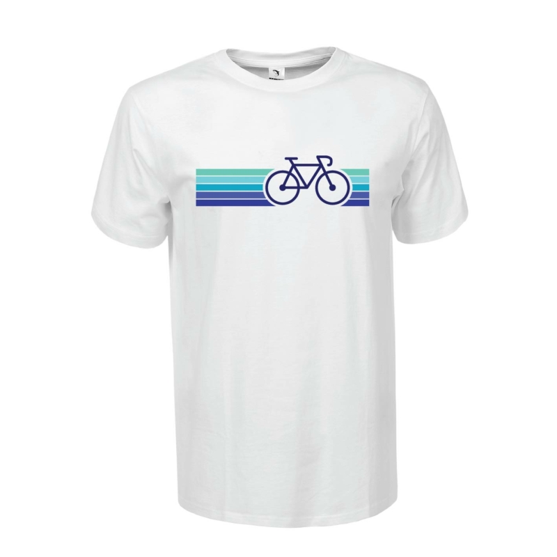 SzÍnes bicikli | bicikli mintás férfi póló