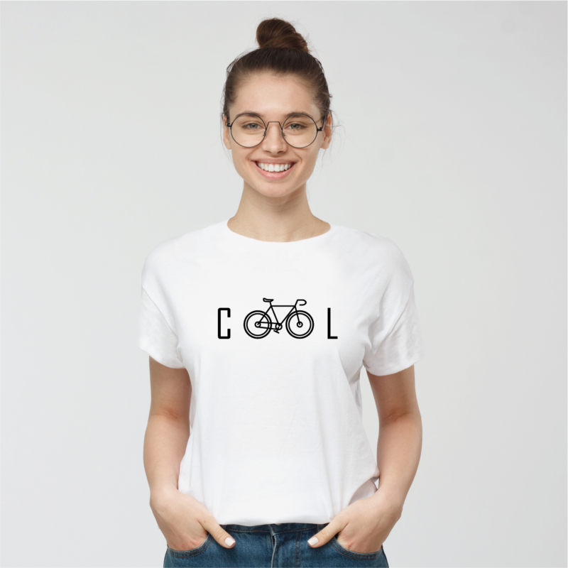 Coolcycle | bicikli mintás női póló