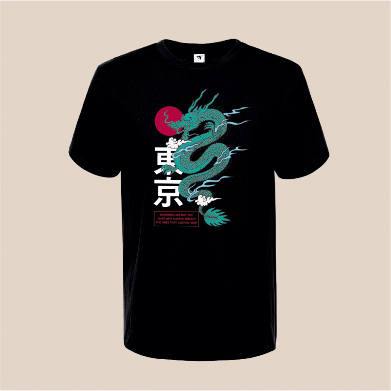 Tokyo sárkány | grafikás férfi póló