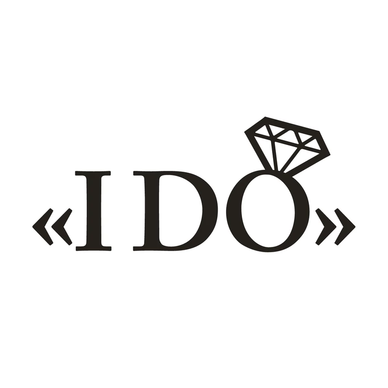 I do! | grafikás lánybúcsús női pamutpóló