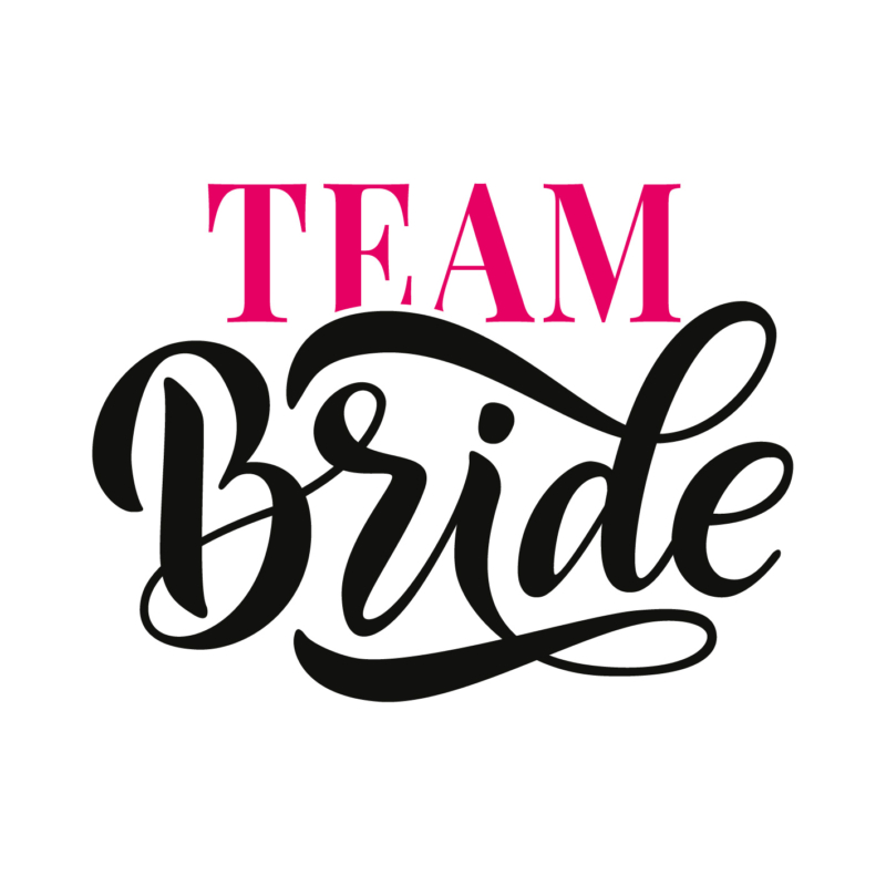 Bride Team | grafikás lánybúcsús női pamutpóló