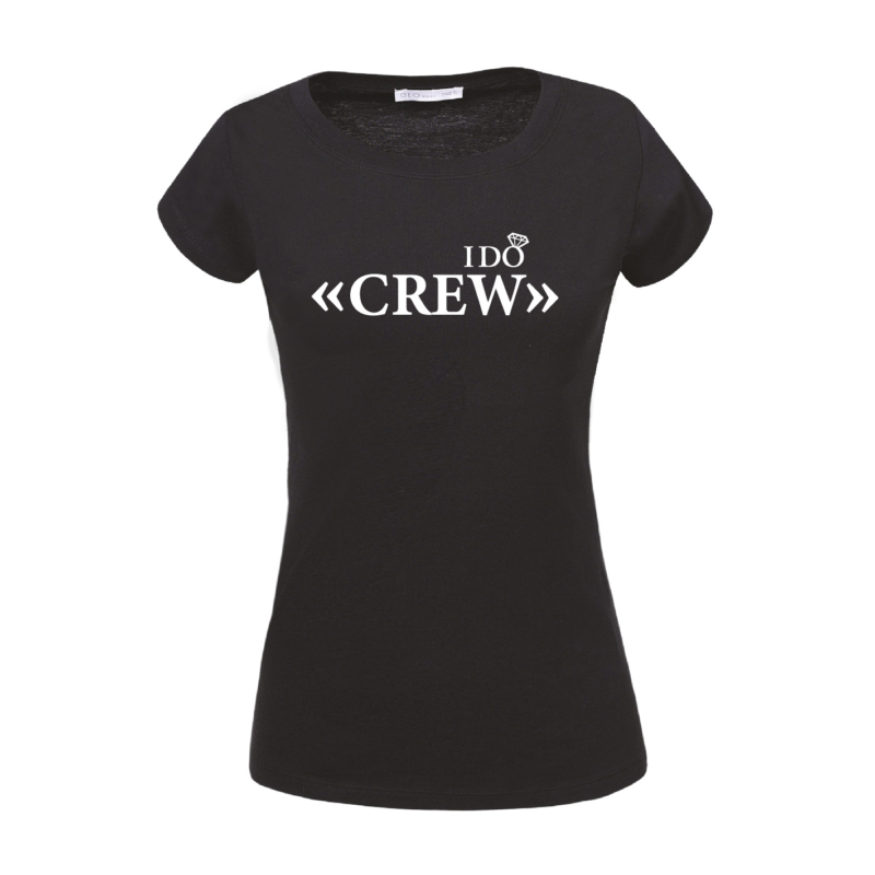 I do crew | grafikás lánybúcsús női pamutpóló