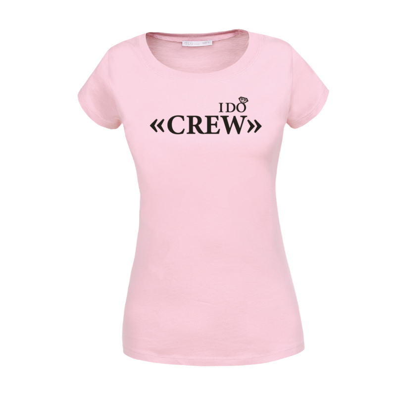 I do crew | grafikás lánybúcsús női pamutpóló