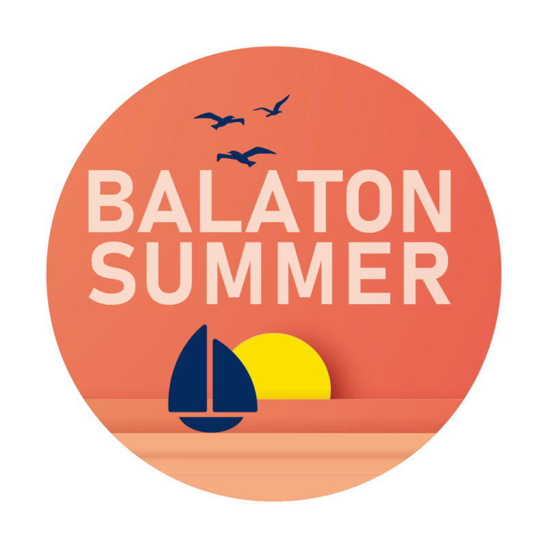 BALATON SUMMER | grafikás női pamutpóló