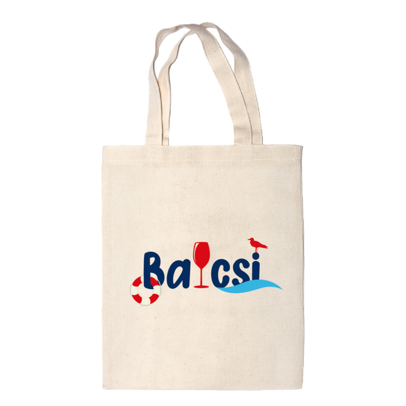 BALCSI | grafikás vászontáska