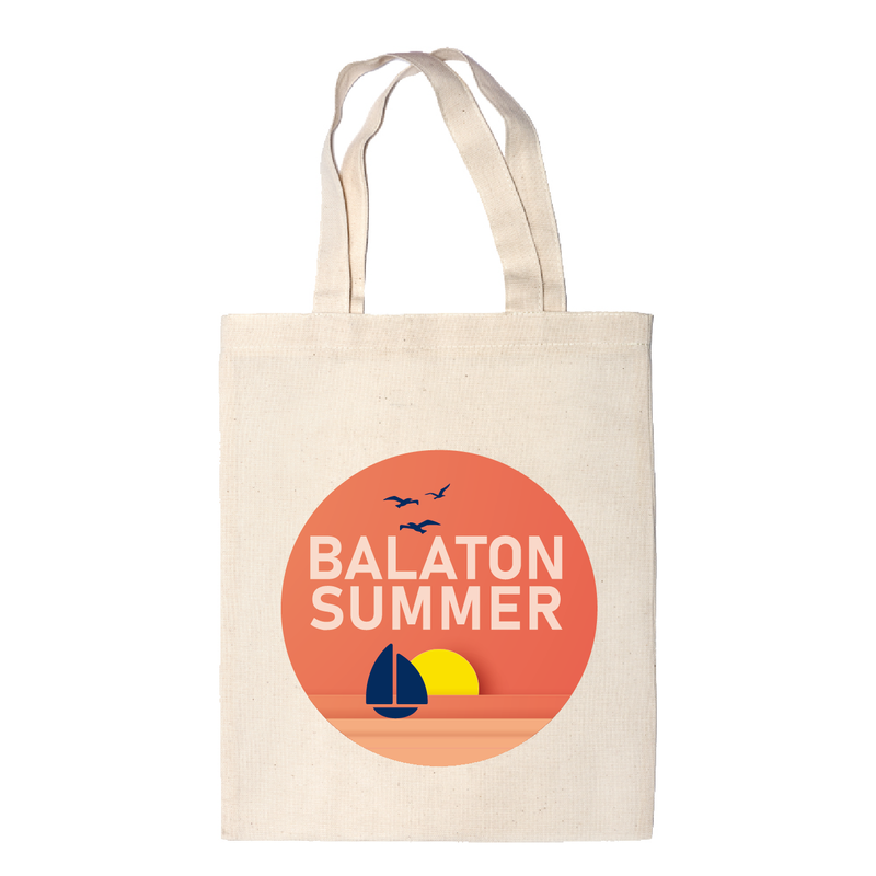 BALATON SUMMER | grafikás vászontáska