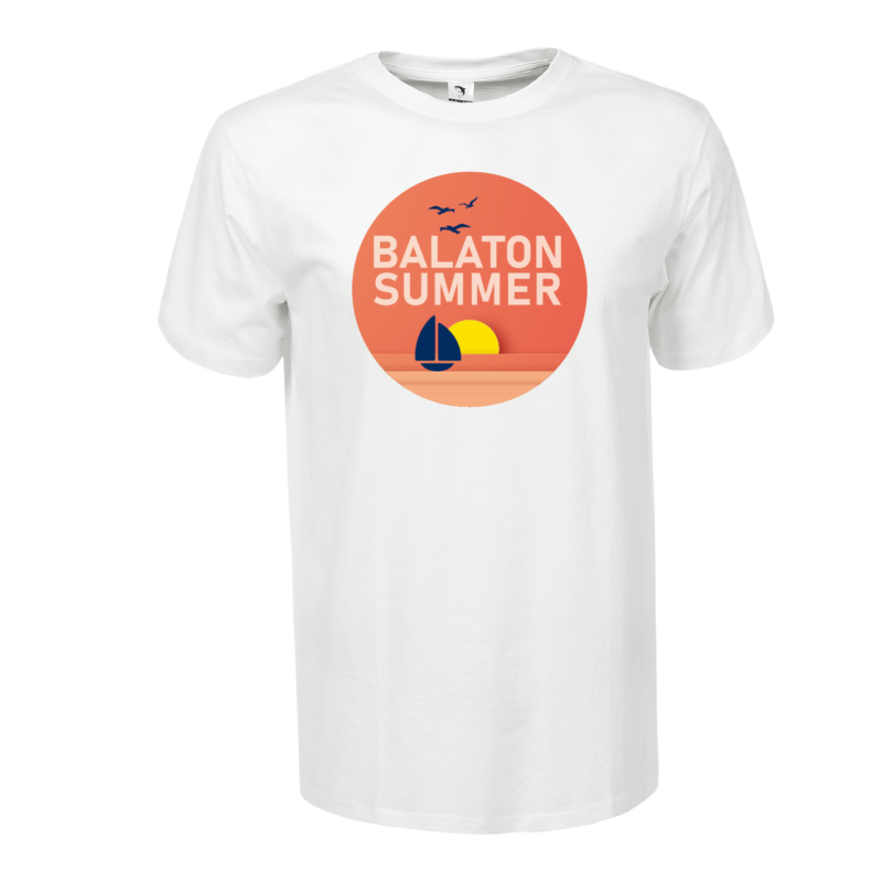 BALATON SUMMER | grafikás férfi póló