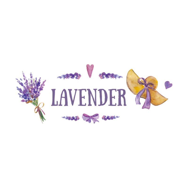 Lavender Kalapos | grafikás női pamutpóló