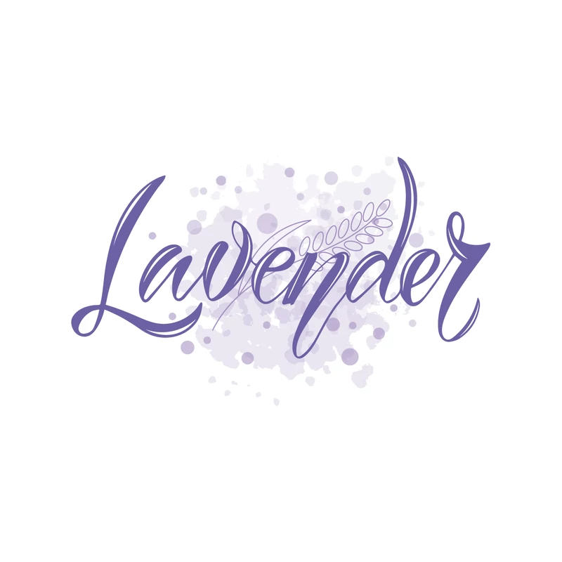 Lavender paca | grafikás női pamutpóló