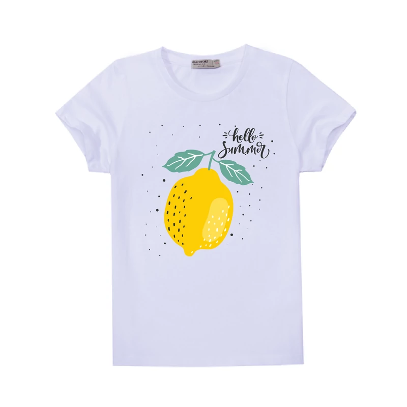 Citom - hello summer | grafikás lány pamutpóló