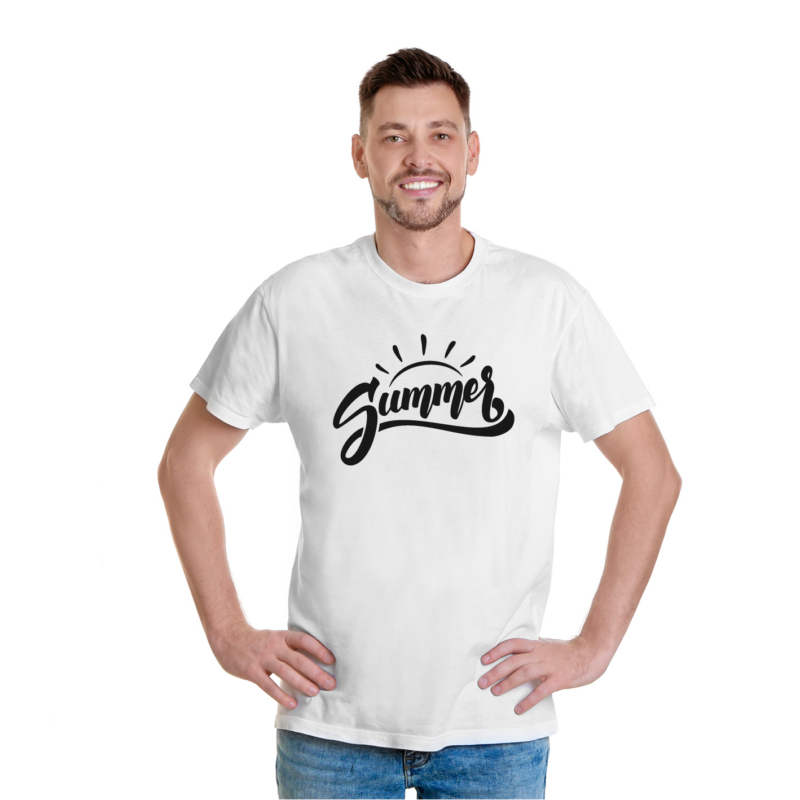 Summer - napos | grafikás férfi póló