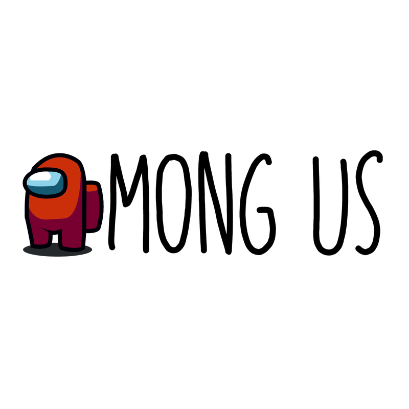 AMONG US PIROS FIGURA | mintás Among us fiú póló