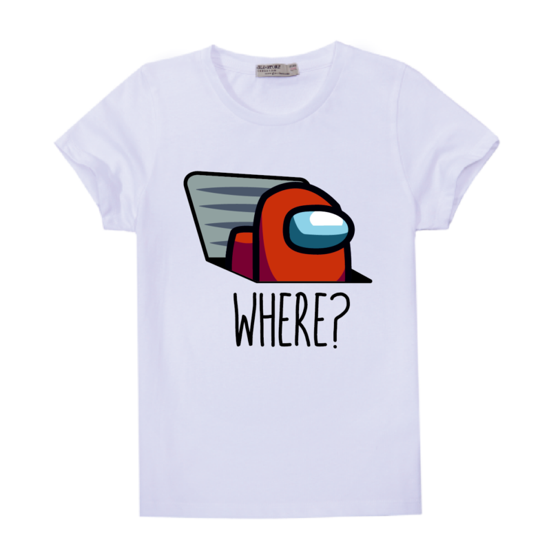 WHERE? | mintás Among us fiú póló