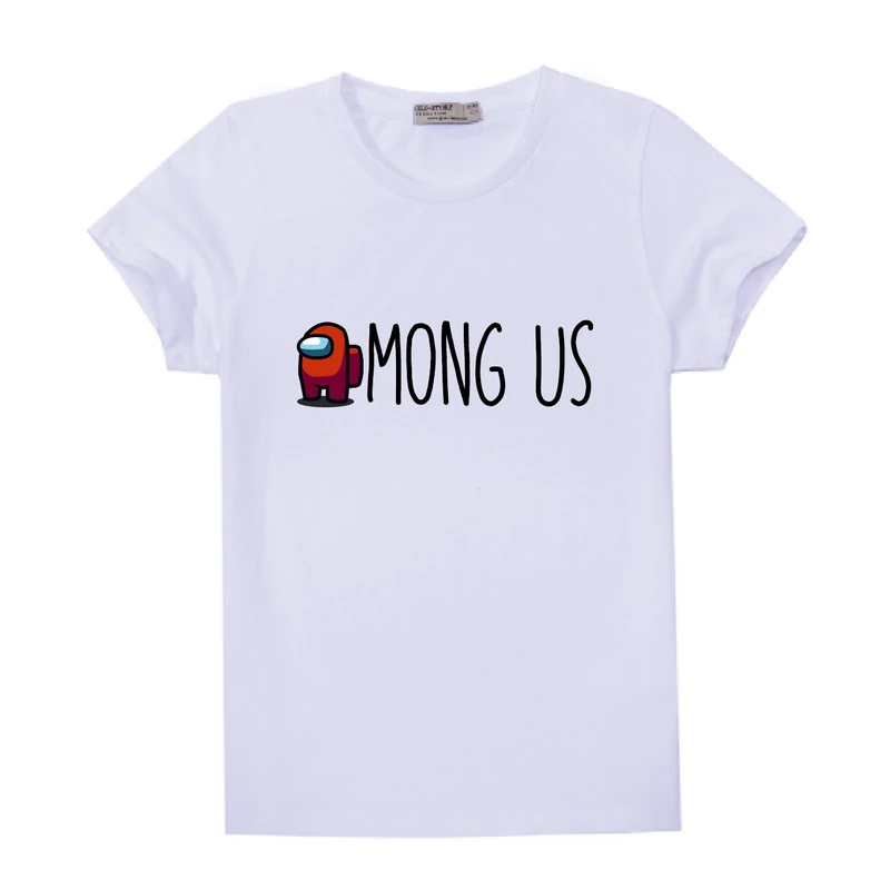 AMONG US PIROS FIGURA | mintás Among us lány póló